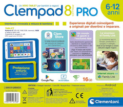 Clempad 8" Pro 6-12 Anni