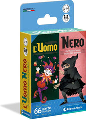 Clementoni - Uomo Nero Gioco di Carte per Bambini