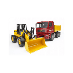 Bruder - MAN TGA Camion con pala meccanica