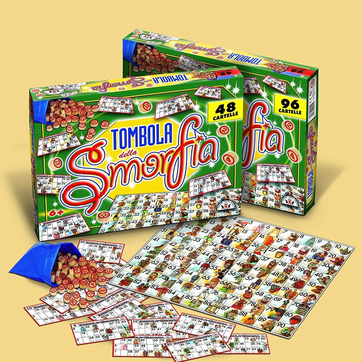 Tombola della Smorfia 96 Cartelle 055