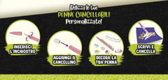 laboratorio penne cancellabili