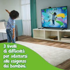 leapmove plus console per bambini con 3 livelli di difficolta