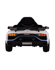 Mini Lamborghini Elettrica Aventador bianca