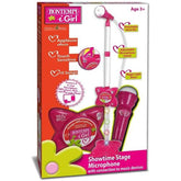 Microfono da palcoscenico con asta regolabile