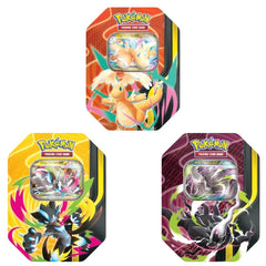Pokémon - Tin da collezione Megaforze con 4 buste espansione