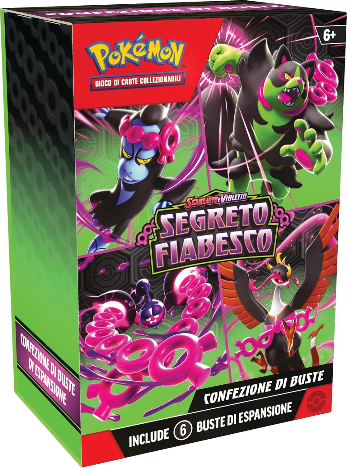 set carte espansione Pokémon Scarlatto e Violetto Segreto Fiabesco