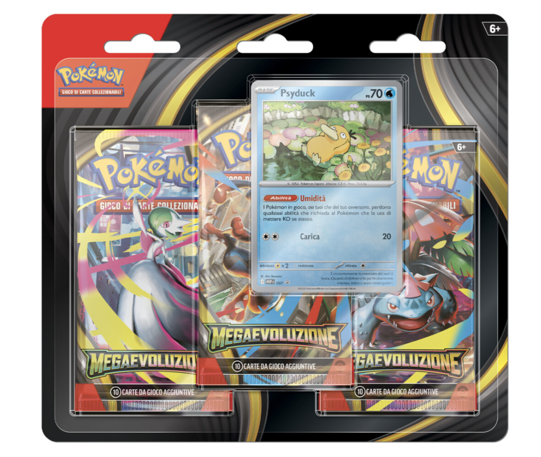 Pokémon - Espansione Megaevoluzione Pack 3 blister