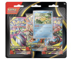 Pokémon - Espansione Megaevoluzione Pack 3 blister