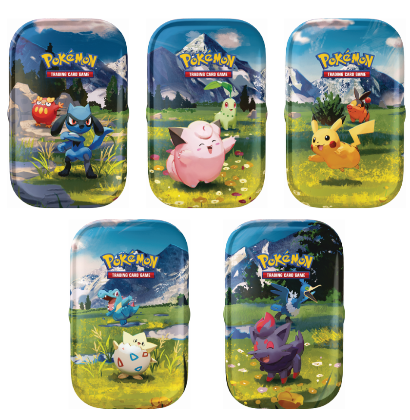 Pokémon - Mini Tin da collezione Espansione Megaevoluzione Ascesa Eroica