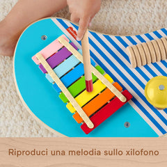 Fisher Price - Tavolino Musicale in legno
