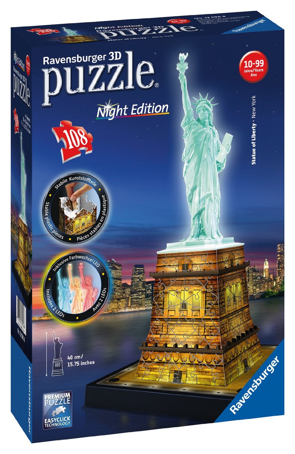 Puzzle 3D Statua della Libertà New York 12596