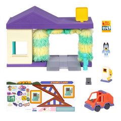 Bluey Autolavaggio con Action Figure e accessori