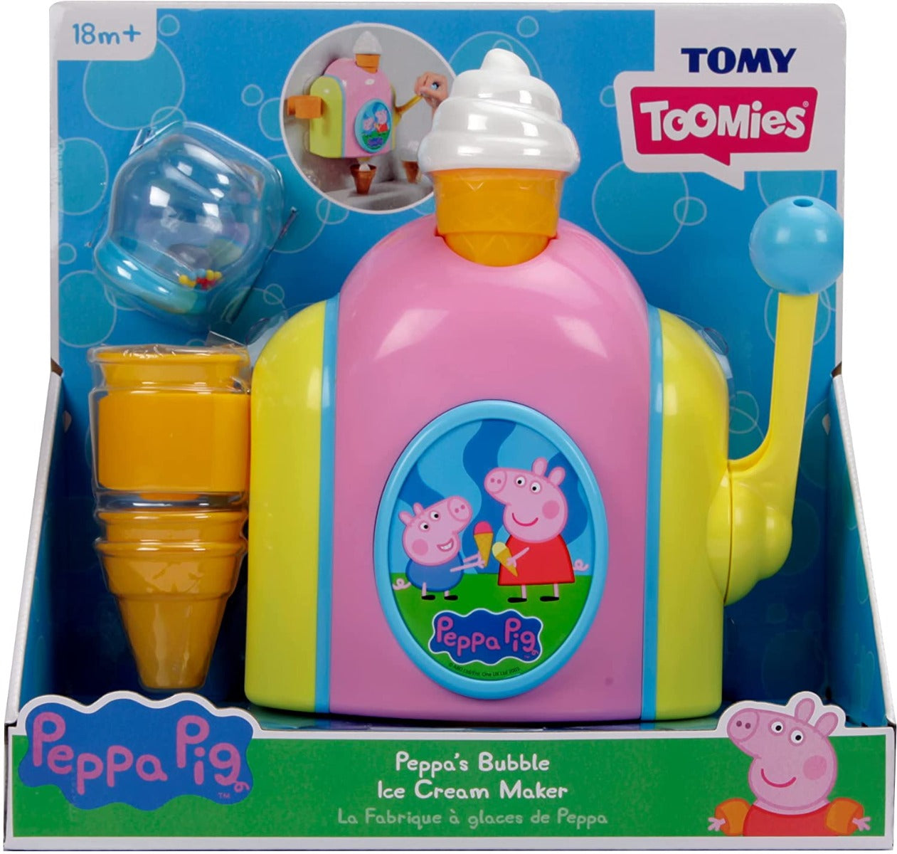 TOOMIES Peppa Pig Fabbrica Gelati di Sapone E73108C