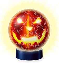 Puzzle 3D Zucca Halloween con Luce