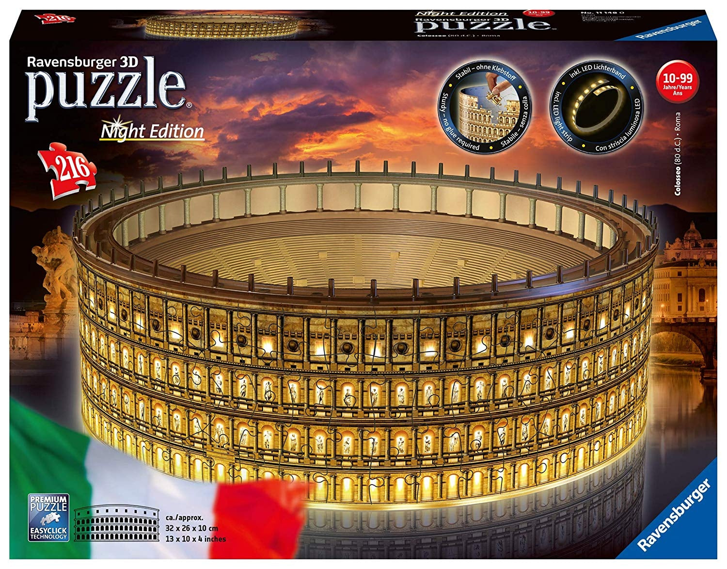 Puzzle 3D Colosseo Edizione Notturna 11148