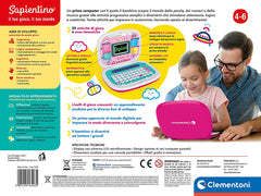 Clementoni - Il Mio Primo Laptop Rosa