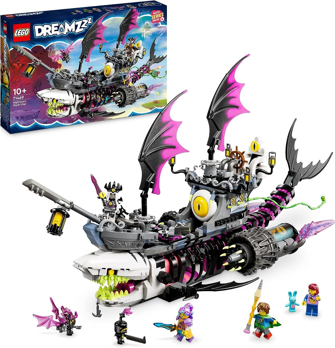 Lego DreamZzz - Nave-Squalo Nightmare 71469