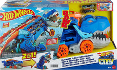 Hot Wheels - Mega T-Rex Dino Trasportatore