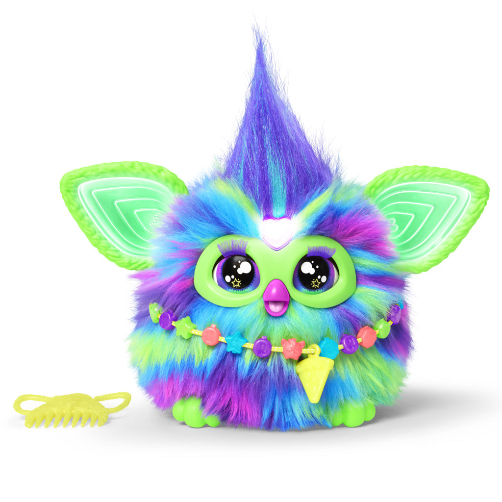 Hasbro - Furby Peluche Interattivo Aurora Furborealis