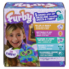 Hasbro - Furby Peluche Interattivo Aurora Furborealis