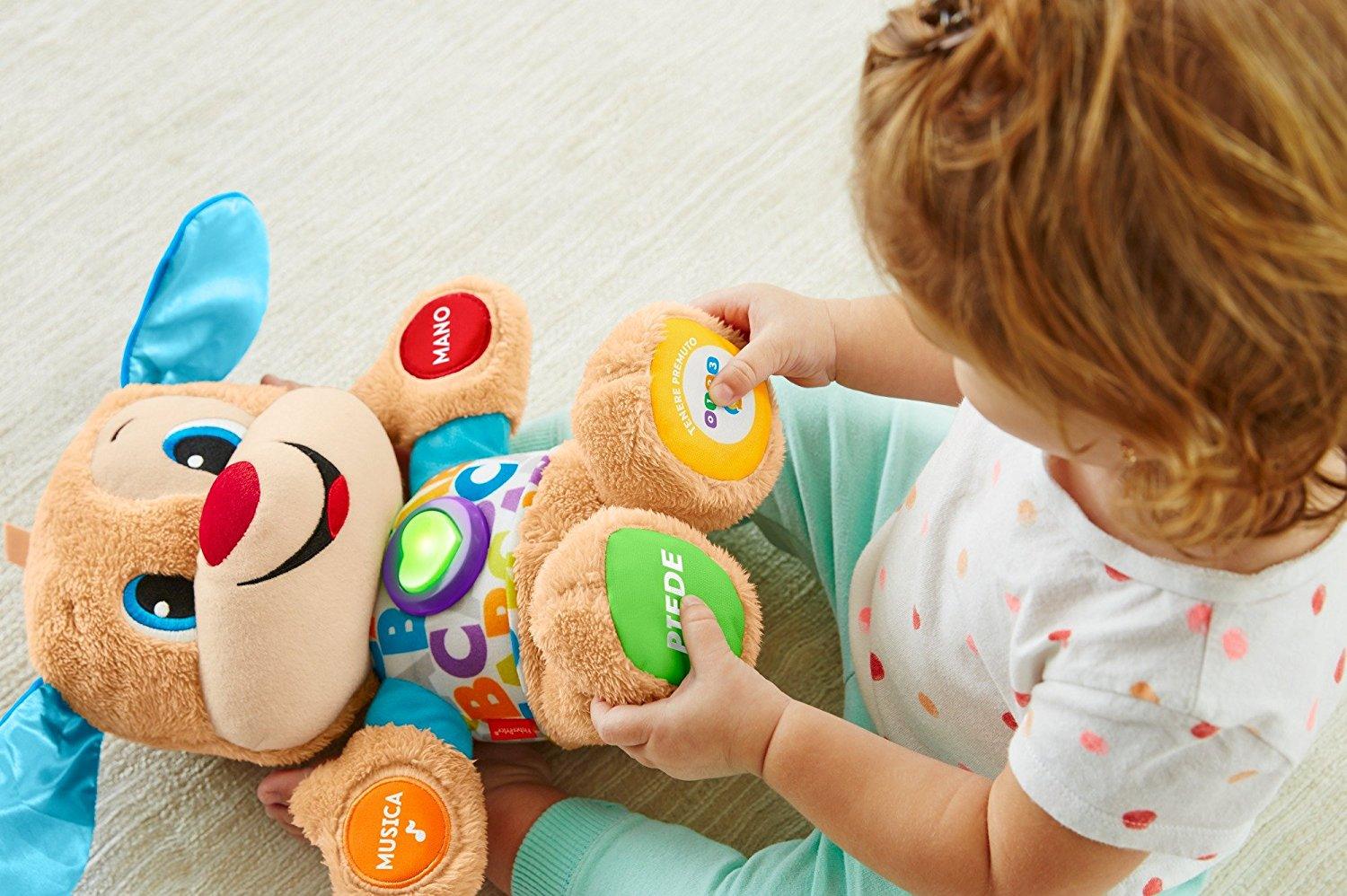 Fisher-Price Giocattolo per bambini Laugh & Learn Smart Stages Sis Walker con musica educativa luci e attività per bambini dai 6 mesi in su