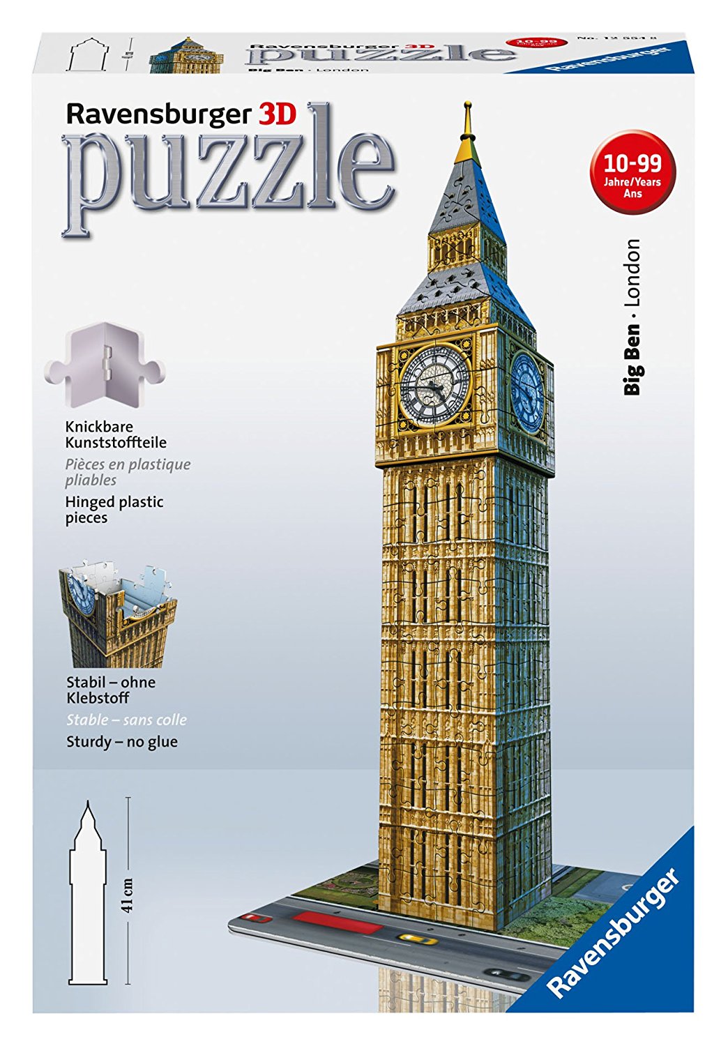 Puzzle 3D Building - Big Ben 12554