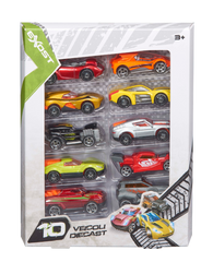 Exost - Veicoli Diecast 1:64 Pack Da 10 