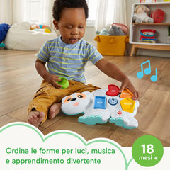 Fisher Price - Parlamici Fabietto Orsetto Forme E Colori