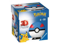 Pokémon - Puzzle 3D Pokeball Ass. 