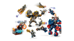 Thor contro i Chitauri Lego