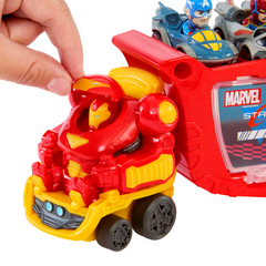 Hot Wheels - Trasportatore Marvel Iron Man