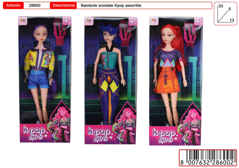 K-Pop Girls Bambola assortita