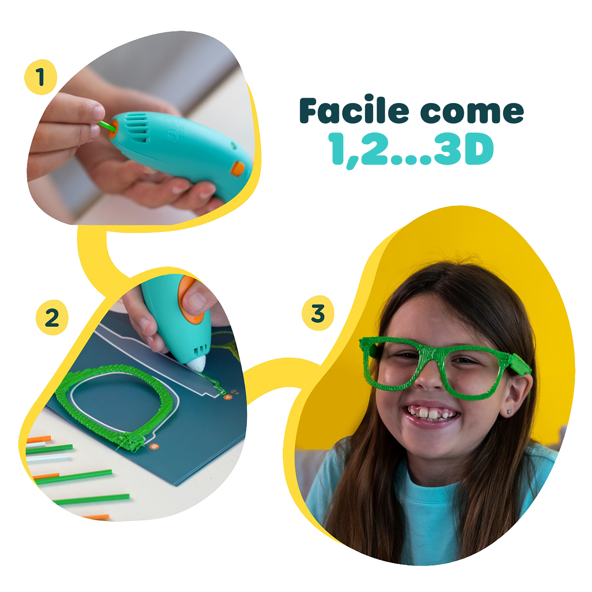 come usare la penna 3d per bambini
