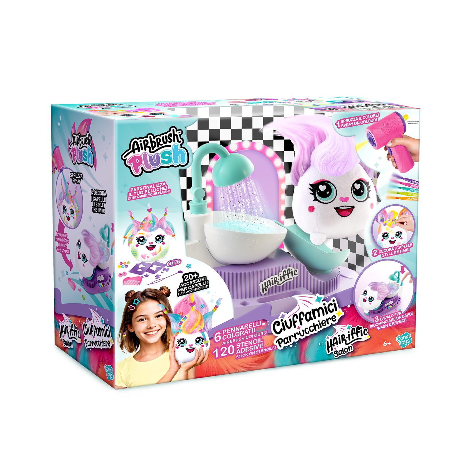 Airbrush Plush Ciuffamici Parrucchiere