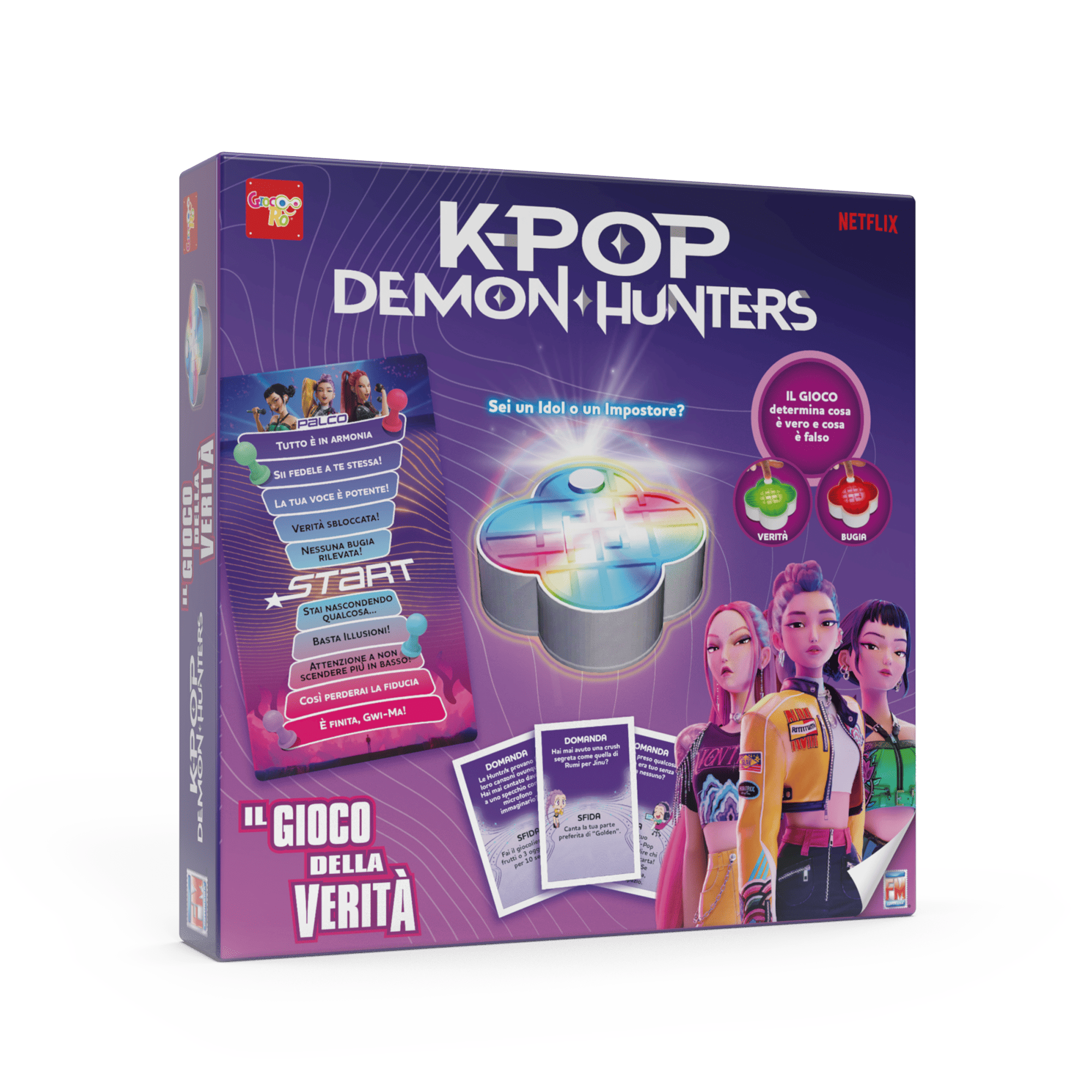 gioco da tavolo kpop demon hunters