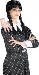 Costume Mercoledì Addams Con Parrucca 