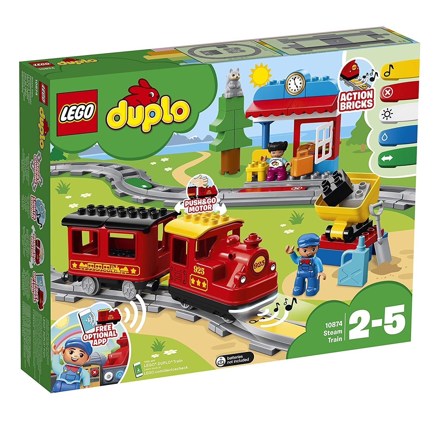 Lego Duplo - Treno a Vapore 10874