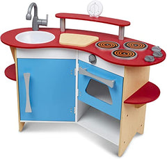 Melissa & Doug - Cucina Angolare In Legno 