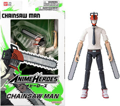 Anime Heroes - Action figure Chainsaw Man 17 cm articolata con accessori