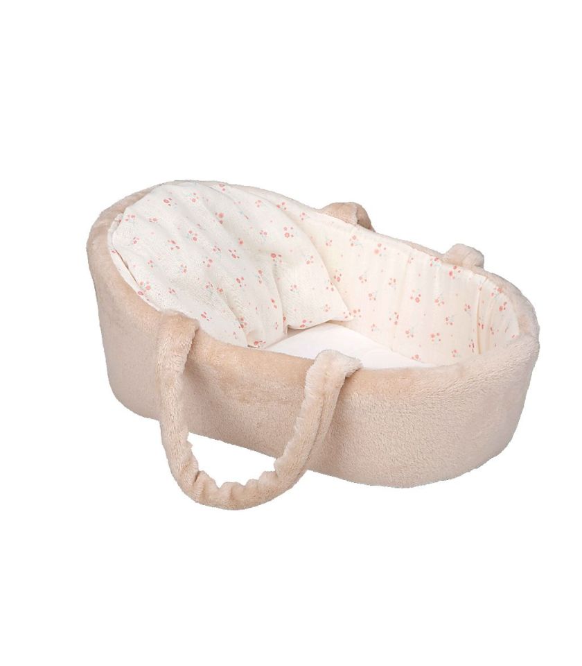 Arias - Culla Elegance Beige per Bambola Reborn fino a 40-45 cm