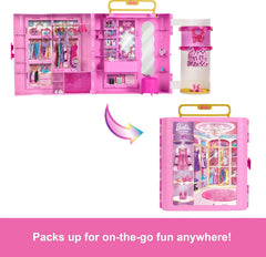 Armadio dei Sogni di Barbie Deluxe con Camerino Girevole