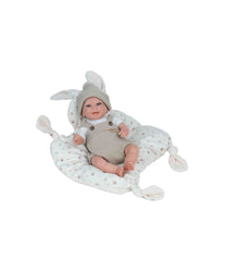 Bambola Reborn Arias Mateo 35 cm con Cuscino