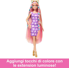 Barbie Fun and Fancy Hair con 10 accessori per il look
