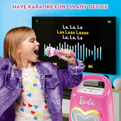 barbie musica e microfono per bambini