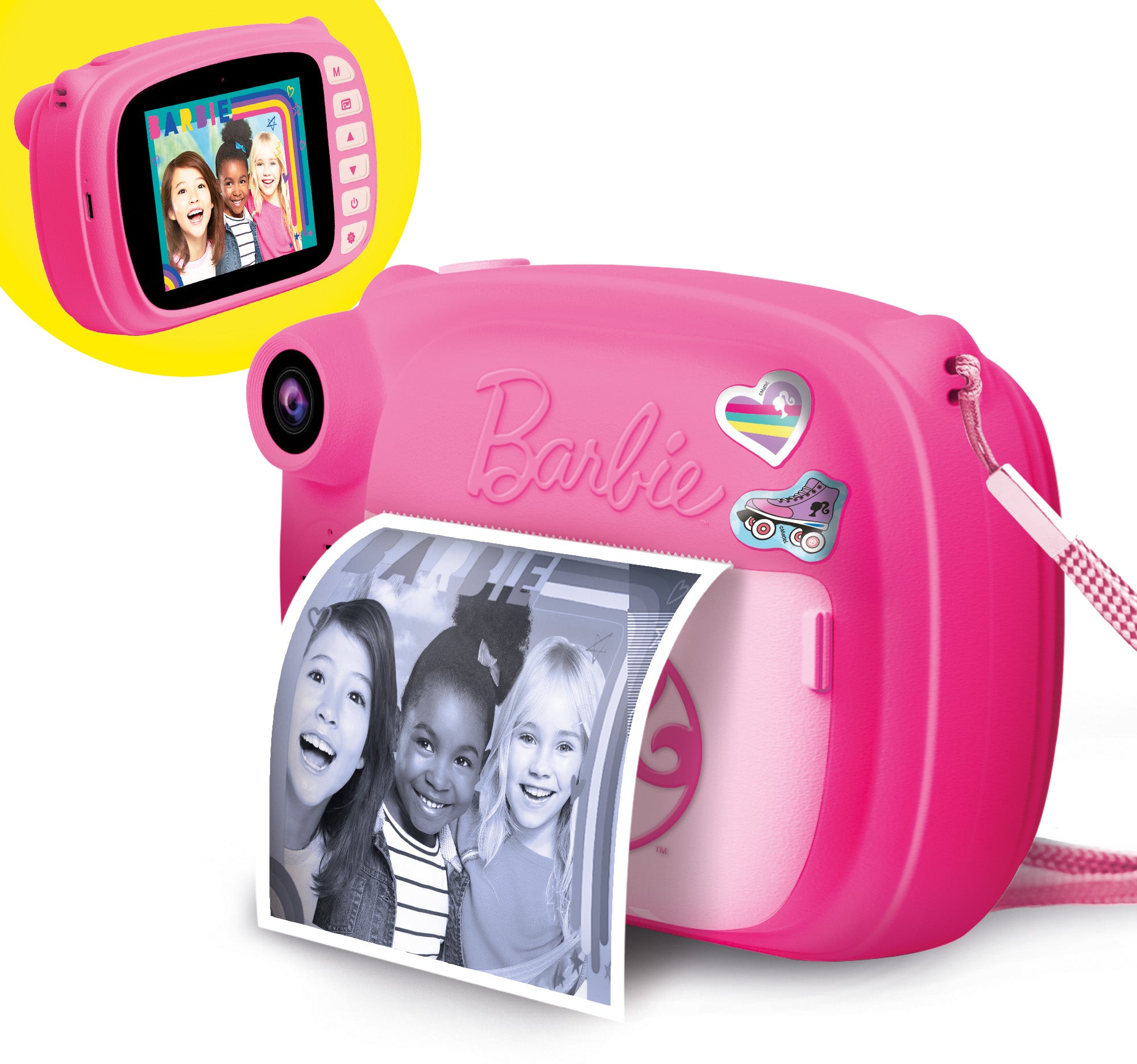 Barbie Print Cam Macchina Fotografica per foto istantanee e con cornici personalizzabili