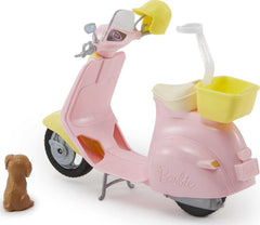 Barbie Scooter con casco e cucciolo