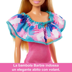 Barbie e Stacie Set con abiti estivi e due cuccioli