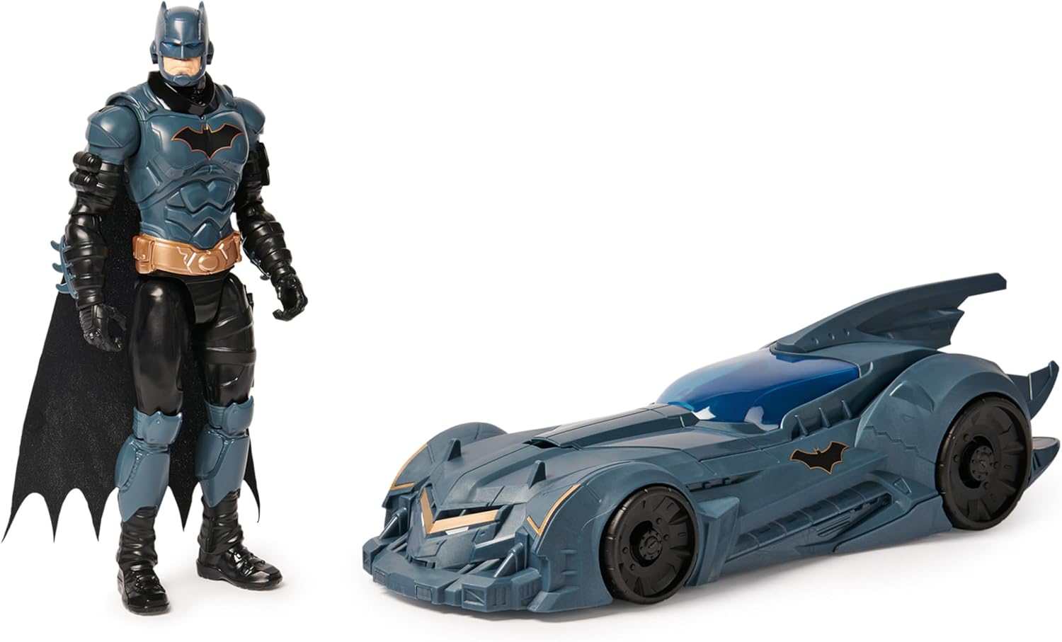 Batman Shadow Guardian - Batmobile con action figure di Batman