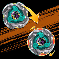 Beyblade X - Set Sneak Attack con arena Beystadium e due trottole Beyblade