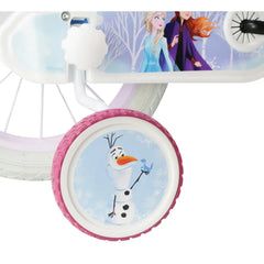 Bici per bambina Disney Frozen 14" con cestino e portabambola